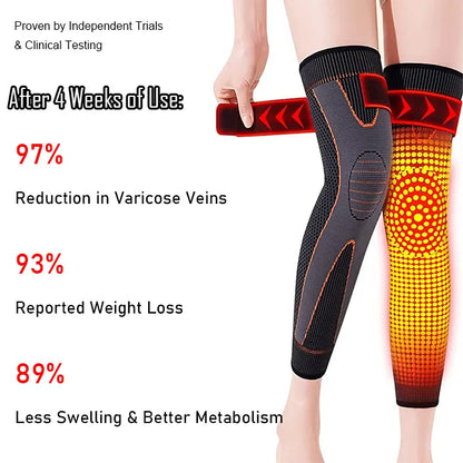 Eicgo Self-Heating Mugwort Knee Wraps – Set of 2 (1 Pair)