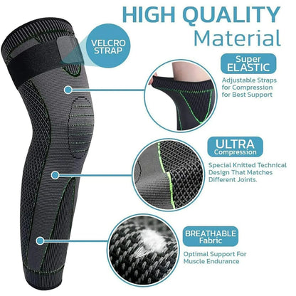 Eicgo Self-Heating Mugwort Knee Wraps – Set of 2 (1 Pair)