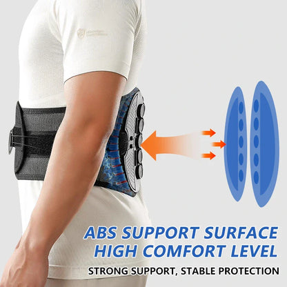 Lumbar Support Back Brace - Posture and Spine Support, Enhances Comfort, Breathable Design